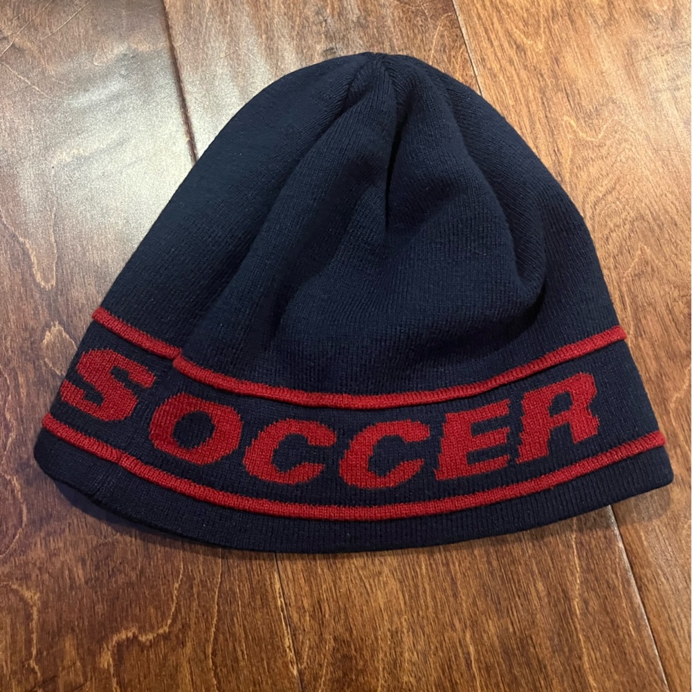 Nike Unisex USA Soccer Navy and Red Knit Hat - Picture 3 of 5